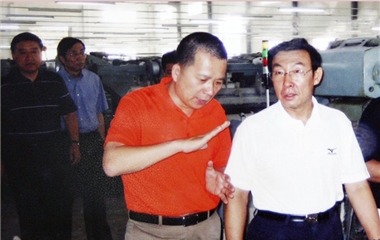 原福建省宣傳部部長唐國忠蒞臨天守集團(tuán)關(guān)心指導(dǎo)